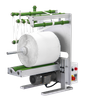 Tape application unwinder